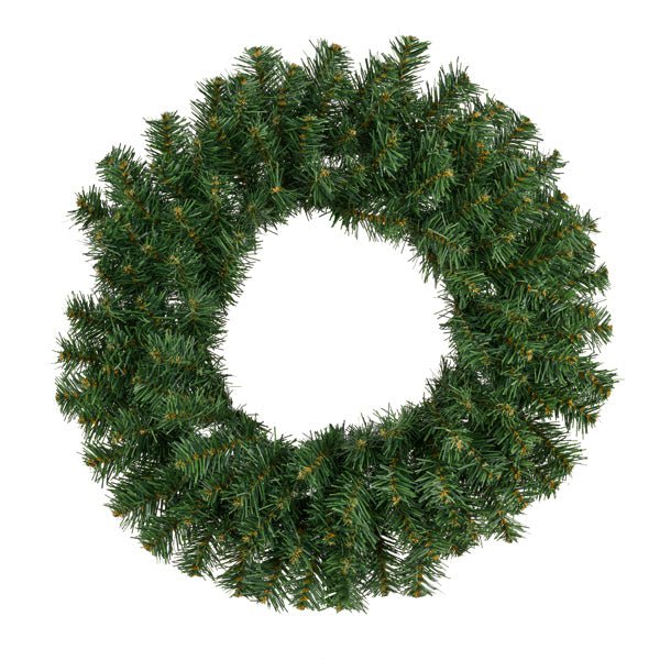 20" Diameter Pine Wreath - XX962009 - White Bayou Wreaths & Supply