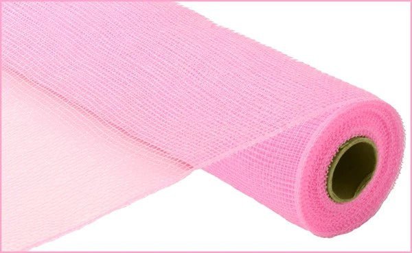 21" Poly Deco Mesh: Pink (10 Yards) RE100222 - White Bayou Wreaths & Supply