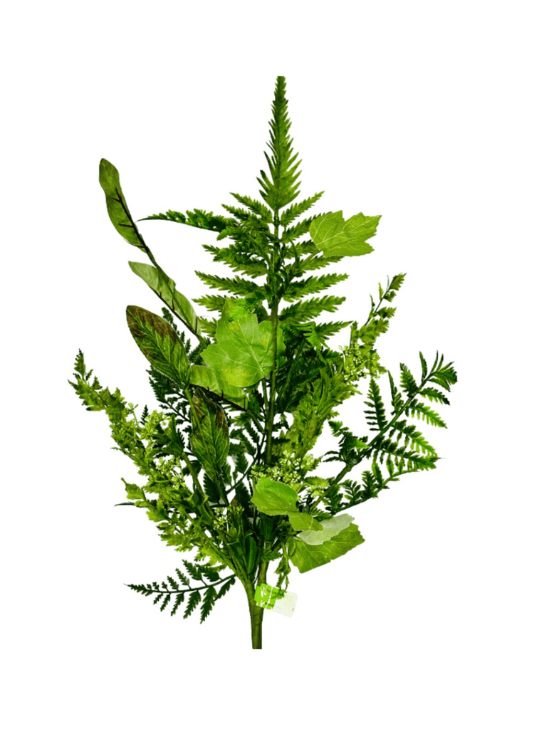 30" Fern Leaves Spray - 63345SP30 - White Bayou Wreaths & Supply