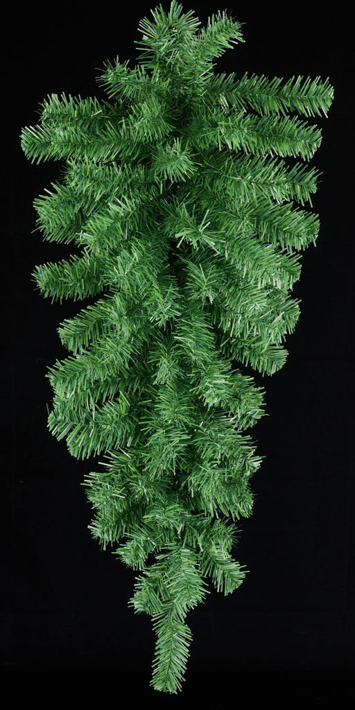 30" Teardrop, 70 Tips: Green - XX930209 - White Bayou Wreaths & Supply