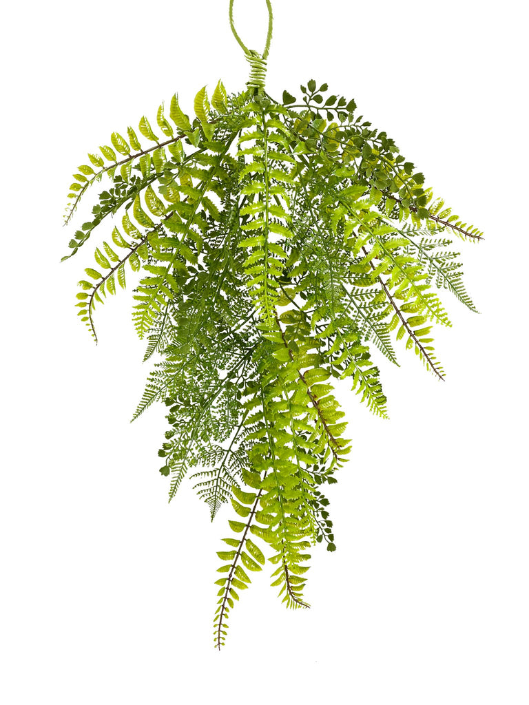 32" Fern Teardrop - 13519TE32 - White Bayou Wreaths & Supply