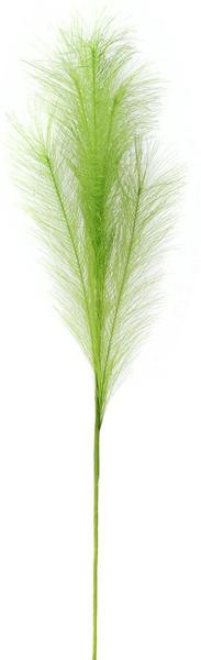 32.75"L Fabric Grass Plume Spray: Lime Green - FG601356 - White Bayou Wreaths & Supply