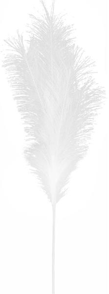 32.75"L Fabric Grass Plume Spray: White - FG601327 - White Bayou Wreaths & Supply