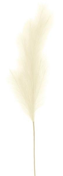 43"L Fabric Pampas Grass Plume Spray: Cream - FG601537 - White Bayou Wreaths & Supply