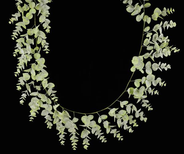 6'L Spiral Eucalyptus Garland: Green - FG637731 - White Bayou Wreaths & Supply