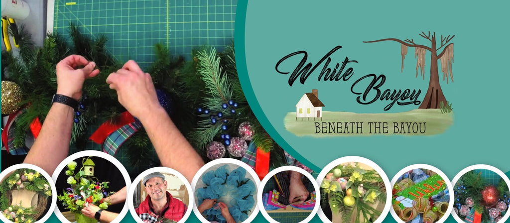 Beneath the Bayou Design Group - Do Not Use PayPal Here - White Bayou Wreaths & Supply