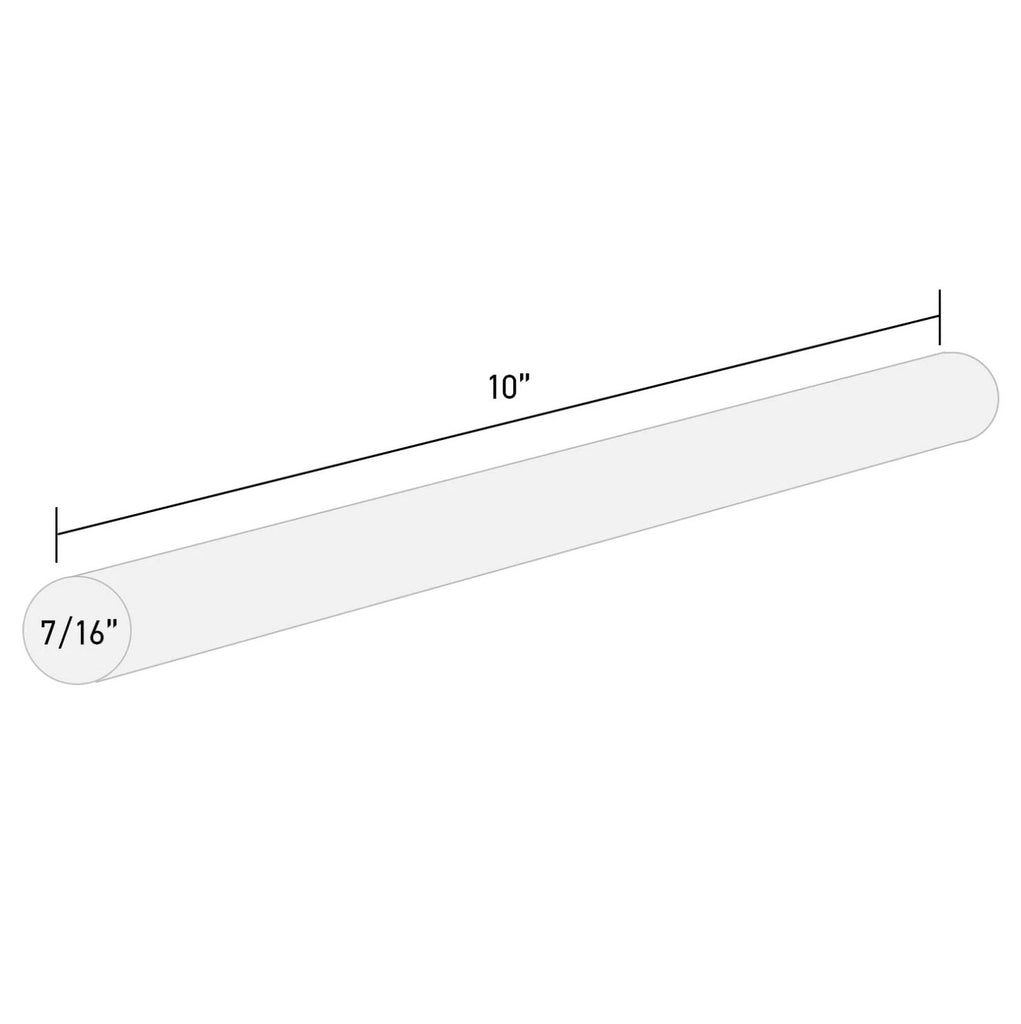 Clear Hot Glue Sticks For High & Low Temperatures, Full Size 10" - 8 Pack (DT - 8) - White Bayou Wreaths & Supply