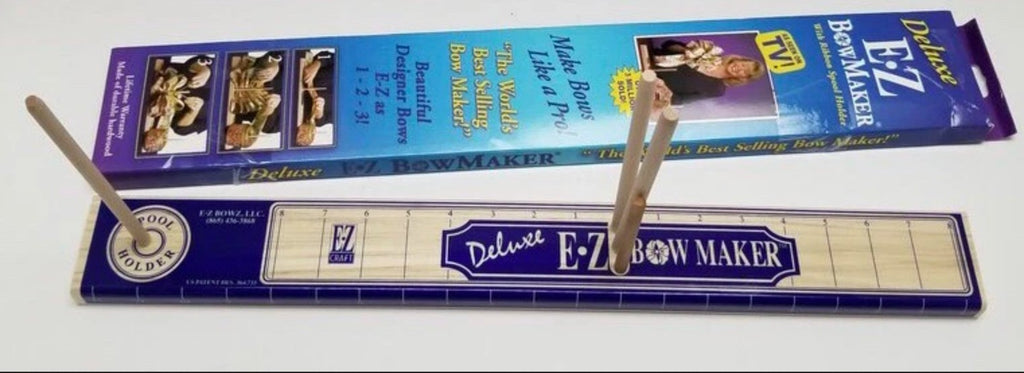 E - Z Bow Maker - Original - White Bayou Wreaths & Supply