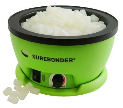 Surebonder 5.25" Diameter Hot Glue Skillet / Pot - 803 - White Bayou Wreaths & Supply