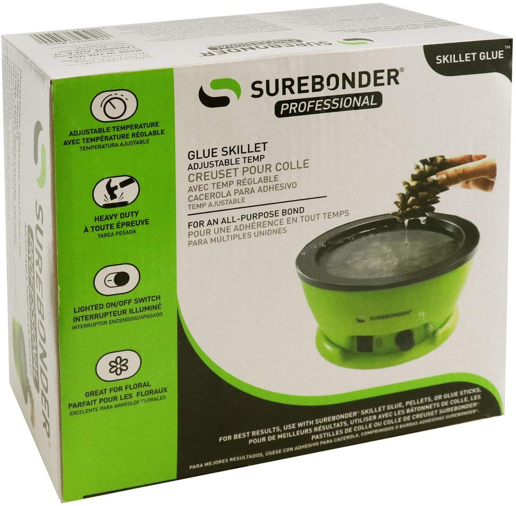 Surebonder 5.25" Diameter Hot Glue Skillet / Pot - 803 - White Bayou Wreaths & Supply