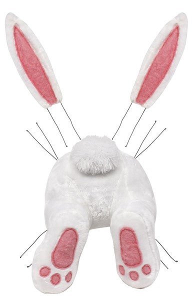 3 Piece 25" H Bunny Decor Kit: Pink, White - HE7115 - White Bayou Wreaths & Supply